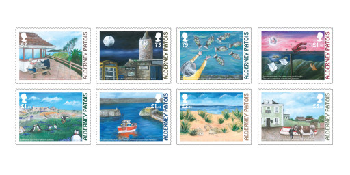 Set of 8 Stamps