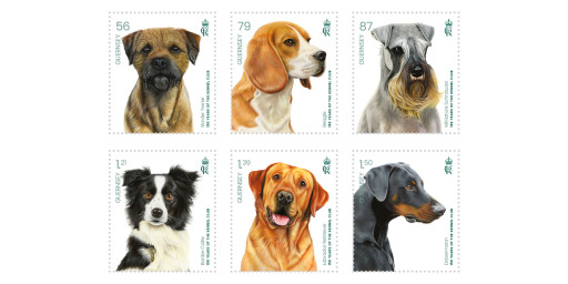 Set of 6 stamps