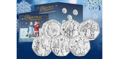 The Christmas Snowman 50p Coin Collection