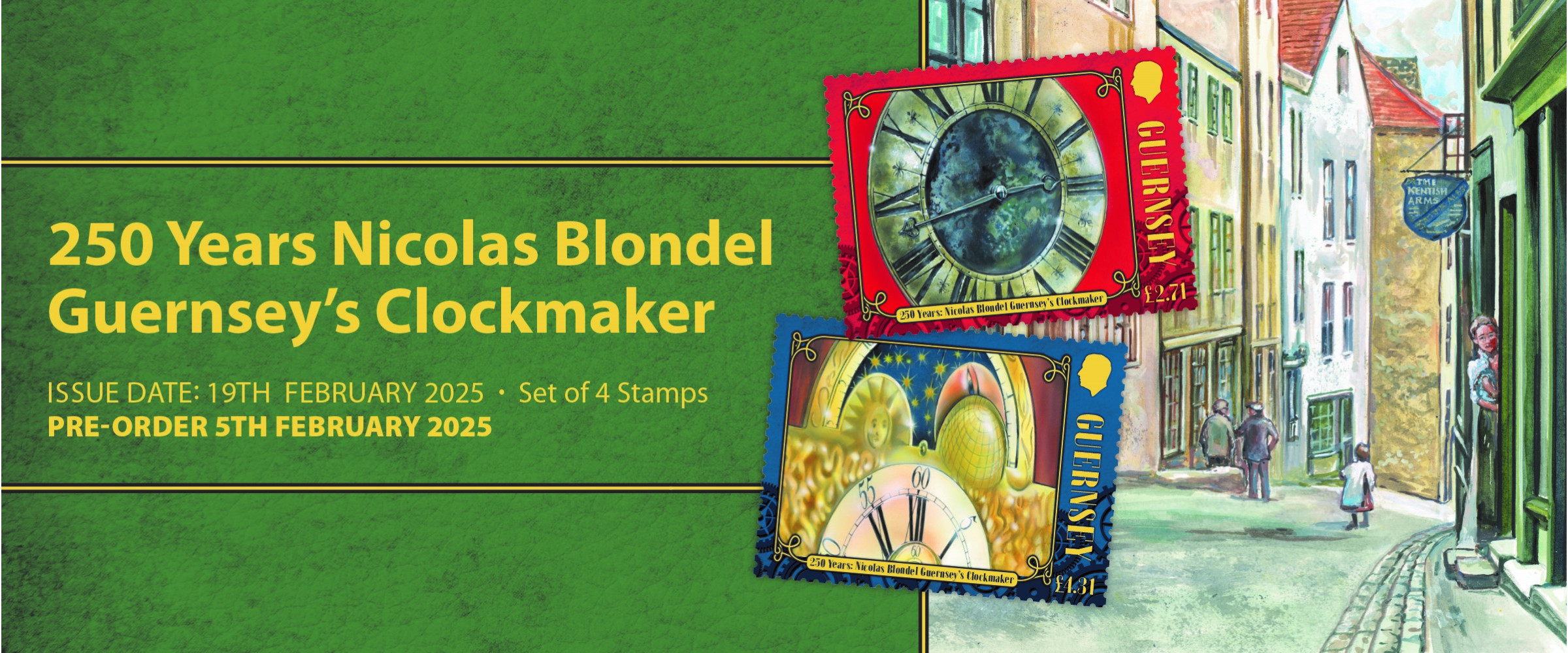 250 Years: Nicolas Blondel Guernsey's Clockmaker