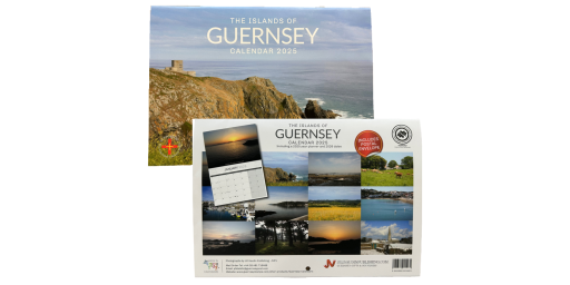 The Islands of Guernsey A4 Calendar 2025
