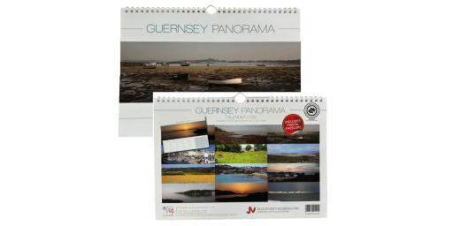 The Islands of Guernsey Panorama Calendar 2025