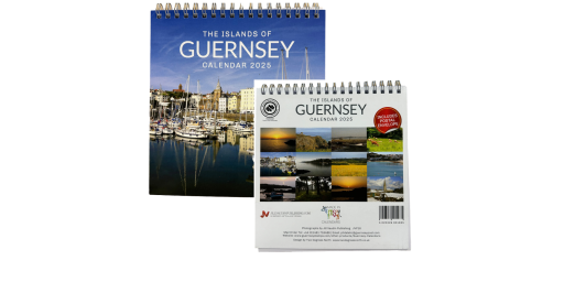 The Islands of Guernsey Tent Calendar 2025