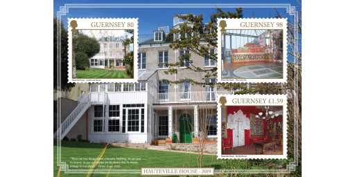 Guernsey Stamps to depict Victor Hugo's former home