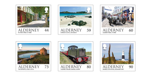 Alderney's beauty celebrated on stamps