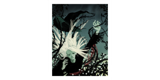 The Witch in the Hedge 10x8 Gilcee Print