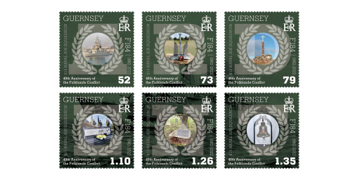 Guernsey Post's commemorative stamps mark 40th Anniversary of Falklands Conflict