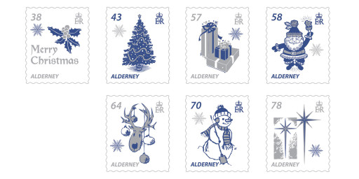 Set of 7 Stamps