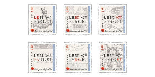 Set of 6 Stamps