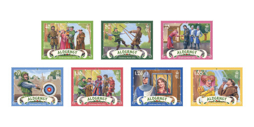 Set of 7 stamps