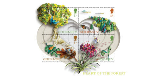 Heart of the Forest Souvenir Sheet