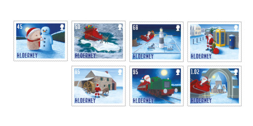 Set of 7 stamps