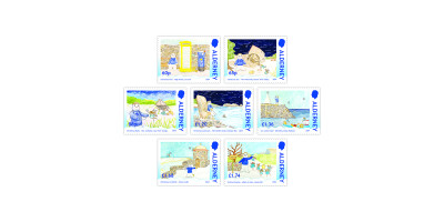 Set of 7 Stamps