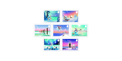 Set of 7 Stamps