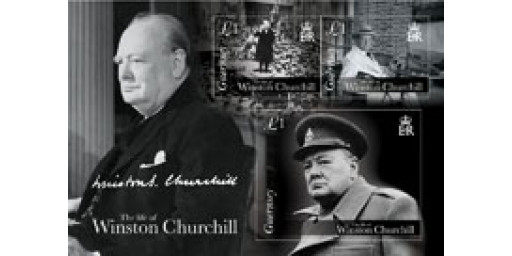 Guernsey Post commemorates the life of Winston Churchill